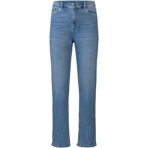 ESMARA Dames jeans straight-fit (Blauw, 34)
