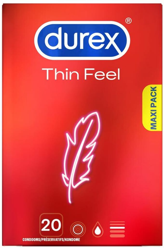 Durex Condooms Thin Feel 20st x3