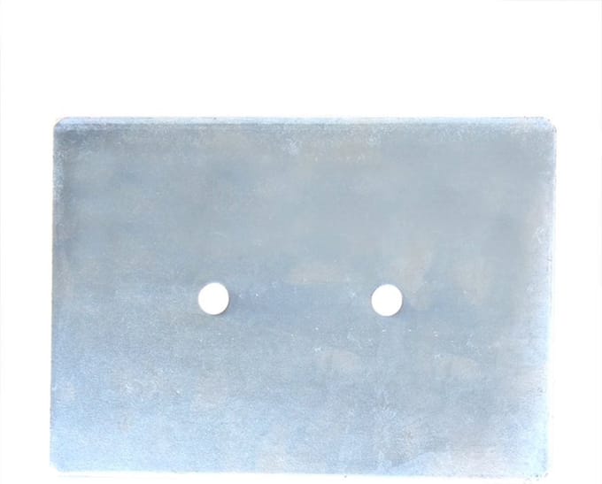 ProPlus Montageplaat - 175 x 125 mm - 3 mm dik - Stevig en betrouwbaar