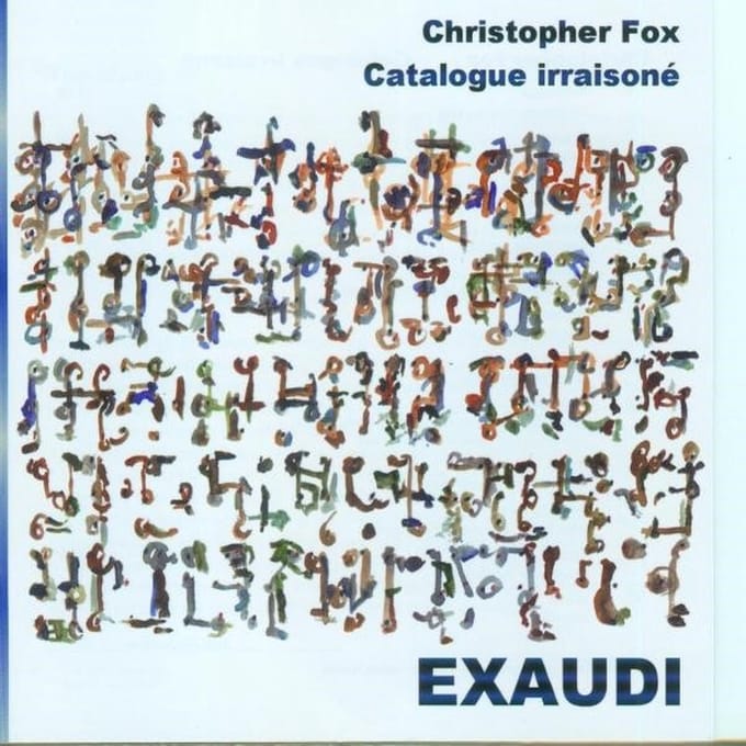 Exaudi - Fox: Catalogue Irraisonne (CD)