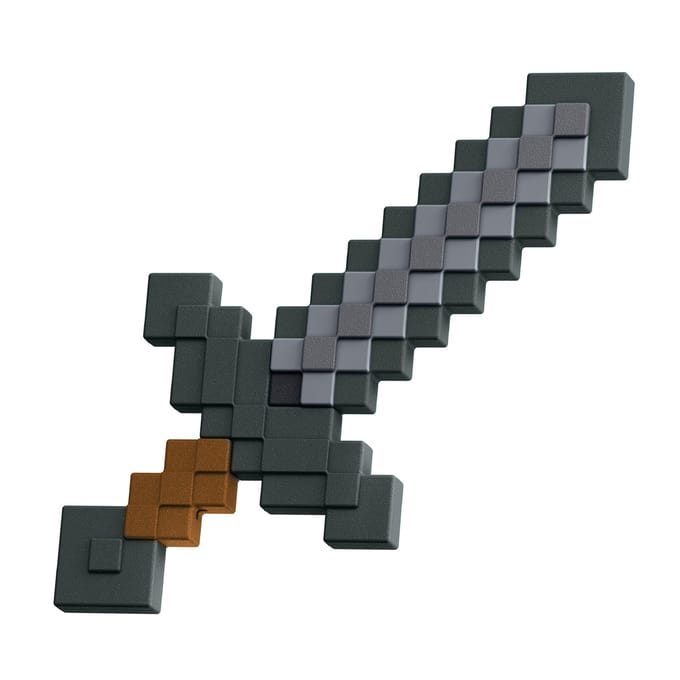 Mattel Minecraft Roleplay Replica Stone Sword 43 cm Replica: 1/1