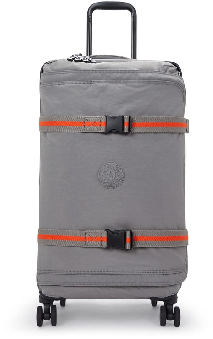 kipling trolley Basic Spontaneous Wheeled Luggage Inviting Grey grijs 63cm