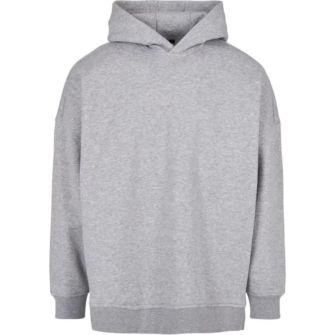 Build Your Brand - Oversized Cut On Hoodie - Grey maat S