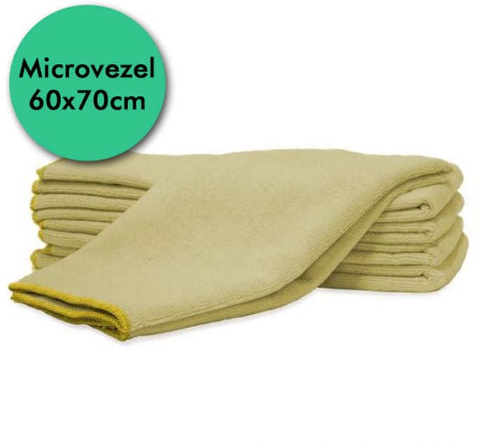 Microvezel Dweil Doek 60x70cm Geel