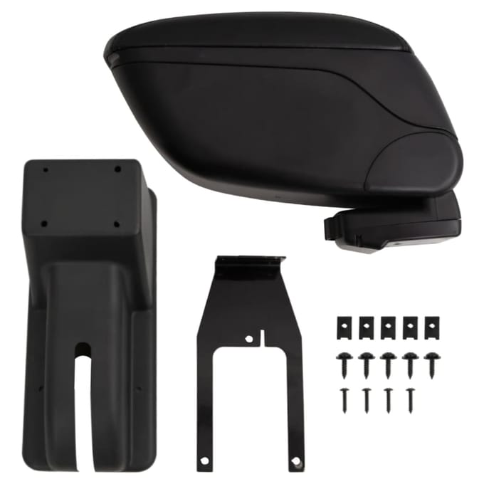 Accoudoir de voiture Noir 12 x 29 x (32 46) cm ABS