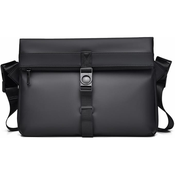 Sac à Bandoulière Homme, Sac Bandoulière Tendance Facteur, Grande Capacité, Sac Homme Mode, Sac à Bandoulière Haut de Gamme 23.5 *33 *7 noir