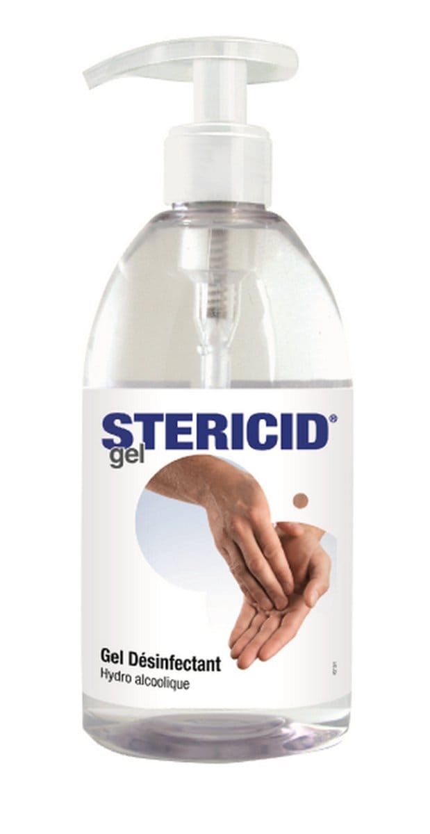 STERICID - Gel hydroalcoolique de 500 ml