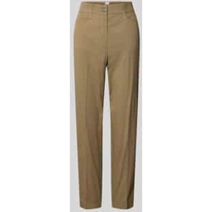 Broek in verkorte pasvorm met steekzakken, model 'MARA'