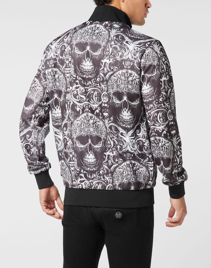 Tracksuit Jacket All-Over Skull