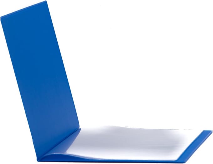 Goodline® - PVC Documentenmap / Aktemap geschikt voor 12 pagina's - type Classic-Blauw