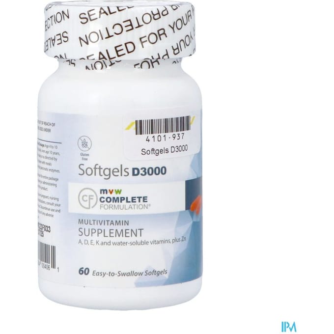 Mvw Complete Formul. Multivitamin D3000 Softgel 60