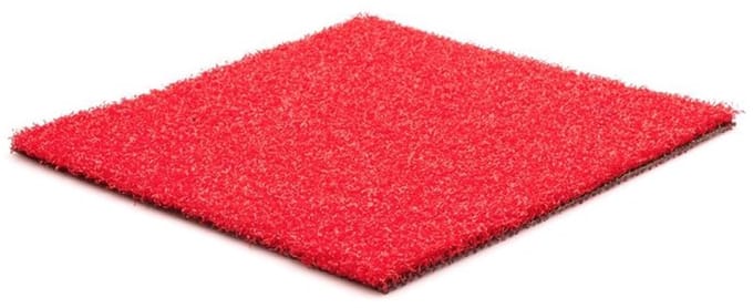 Buitentapijt Durham - Loper breedte 100 cm - 13,5 mm dik - Rood - op rol - per strekkende meter