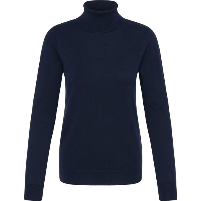 Slim Fit gebreide pullover van viscosemix model 'IHLULS'