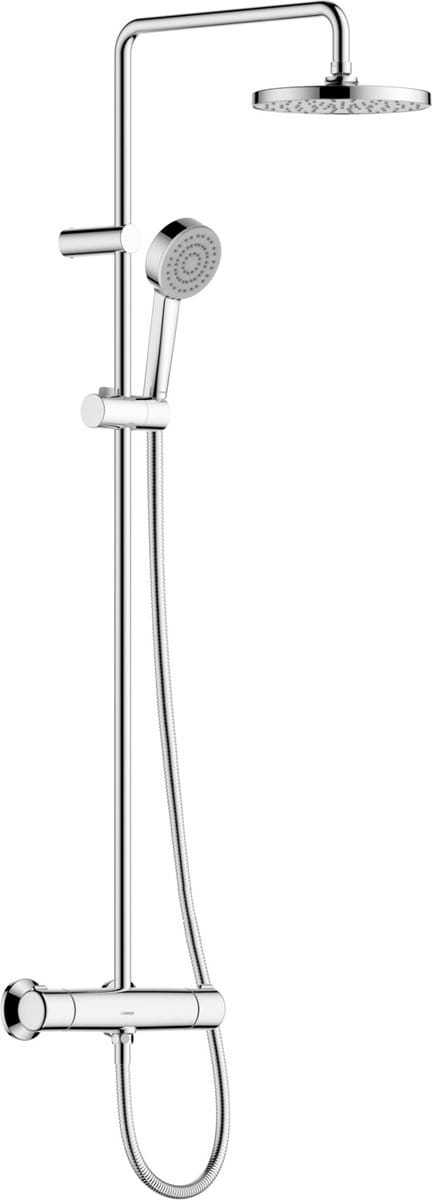 Hansa Basic - Doucheset met thermostaat, 1 jet, chroom 55350110