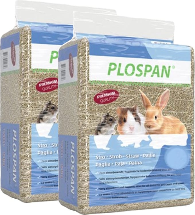 Plospan Stro 2 balen à 120L - voordeelverpakking 8KG