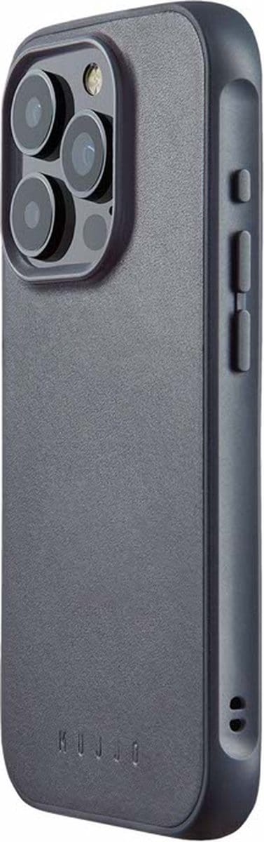 Mujjo - Impact Case geschikt voor iPhone 15 Pro - blauw | blauw