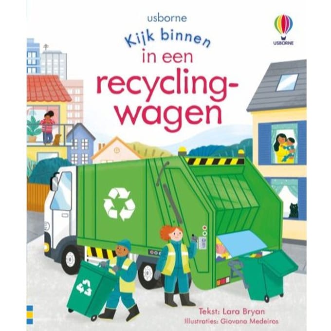 Een Recyclingwagen