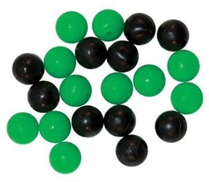 Tronixpro Round Beads Black/ Green 8.00