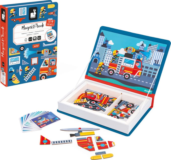 JANOD magneetboek brandweer 3jr+