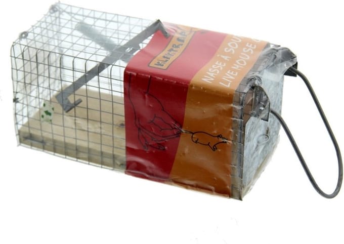 Ukal Basis houten muizenvangkooi 12cm