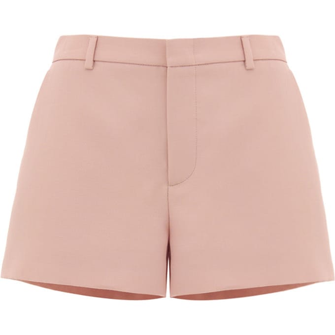 Korte broek in roze Gucci