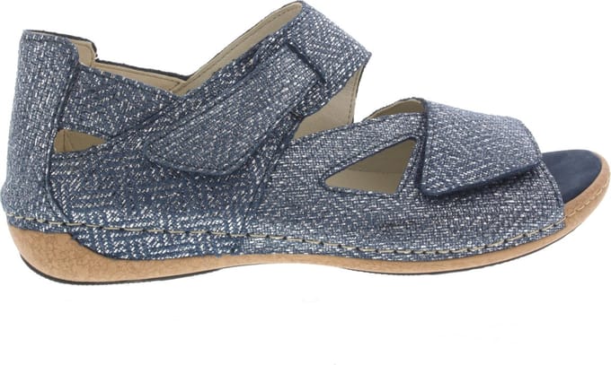 Waldläufer Heliett Sandalen - Dames - Blauw - Maat 41
