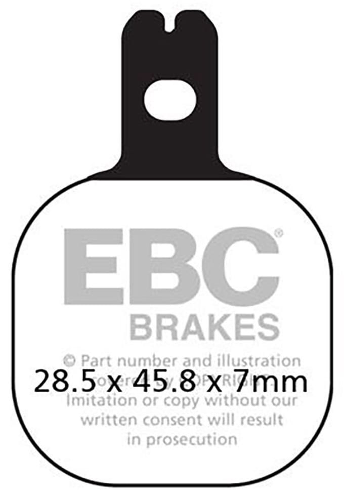 Ebc Fa Series Organic Fa184 Remblokken Zwart