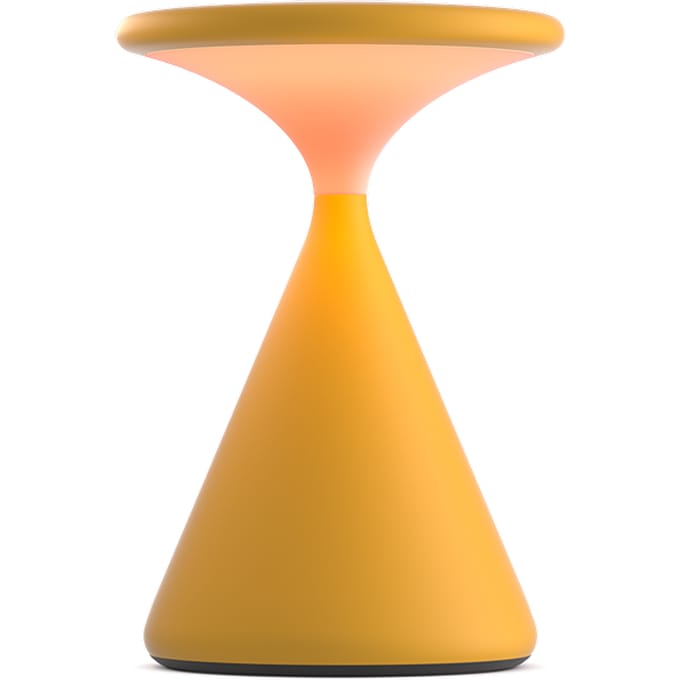 Grau Salt draagbare tafellamp - sun orange