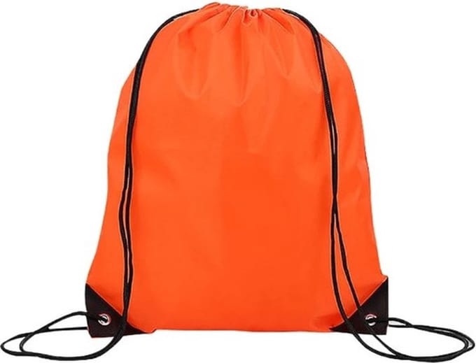 Go Go Gadget - Gymtas - Met Rijgkoord - 12Liter - Oranje