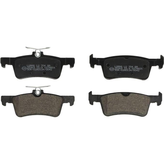 Remblokset BRECK 25968 00 704 00, achter