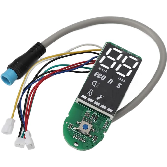 Dashboard Cover Vervanging Circuit Board Universeel Dashboard Paneel Circuit Board Cover Accessoire voor Elektrische Scooter black