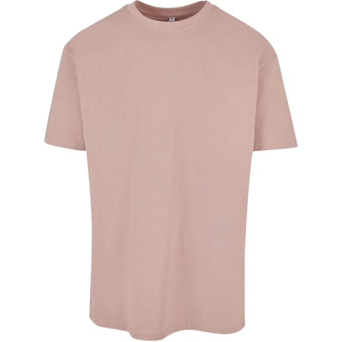 Build Your Brand - Heavy Oversized T-Shirt - Dusk Rose maat M