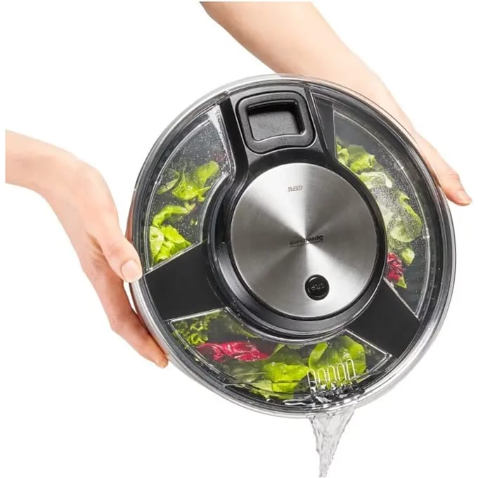 GEFU Saladespinner SpeedWing - roestvrijstaal