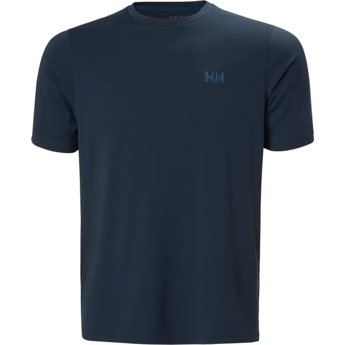 Helly Hansen Lifa Active Solen Uv Korte Mouw T-shirt Blauw M Man