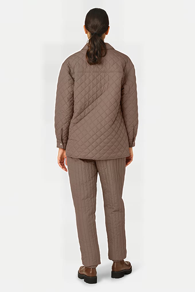 Ilse Jacobsen 10 Rezap34 Quilt Jacket Old Lavender Größe: 38 | Overshirts Outlet | Damen