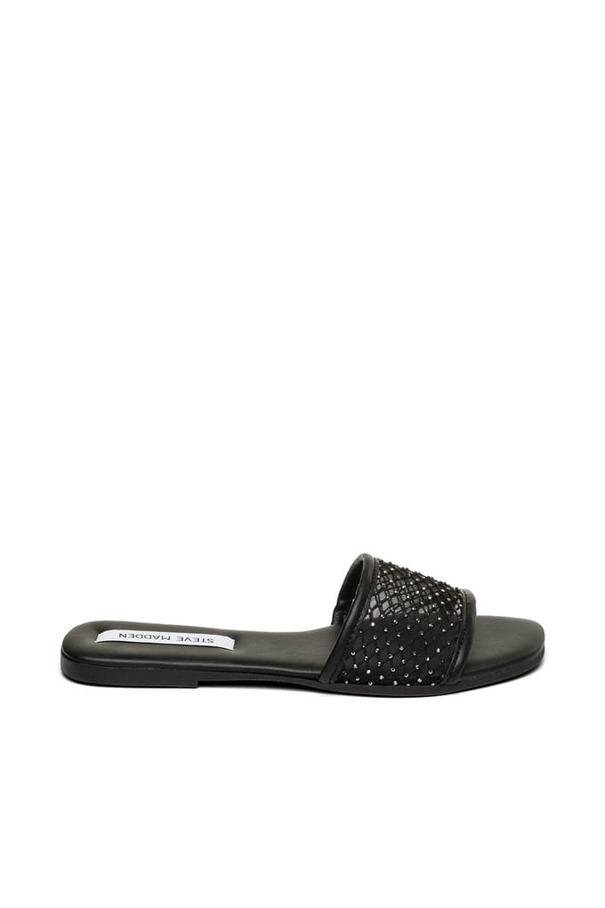 Steve Madden Averlee Slides Black Größe: 36 | Sandalen Outlet | Damen | Schwarz