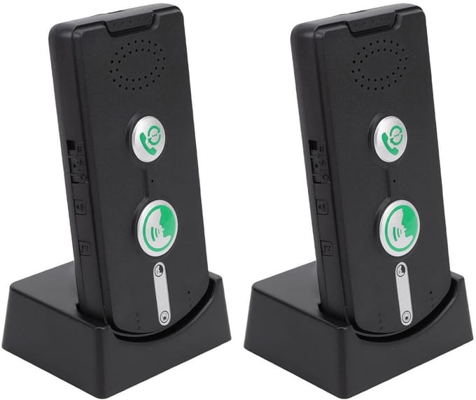 Draadloze Intercom - Communicatie Systeem - Huis Beveiliging - Lange Afstand Bereik - 500 Meter