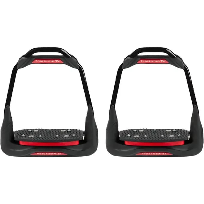 Paardenstijgbeugels Freejump Air’s Full Black (plancher 10° œil 0°)