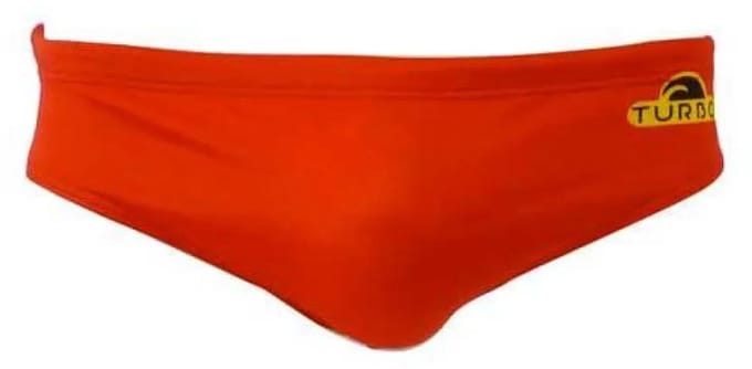 Turbo Basic Zwemslip Rood 7-8 Years Jongen