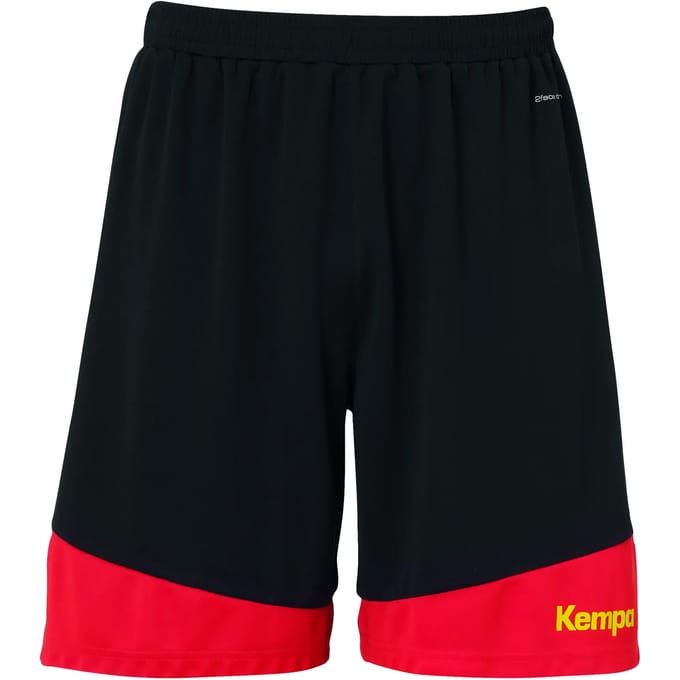 Kempa Emotion 2.0 Short kinderen - Zwart / Rood - maat 128
