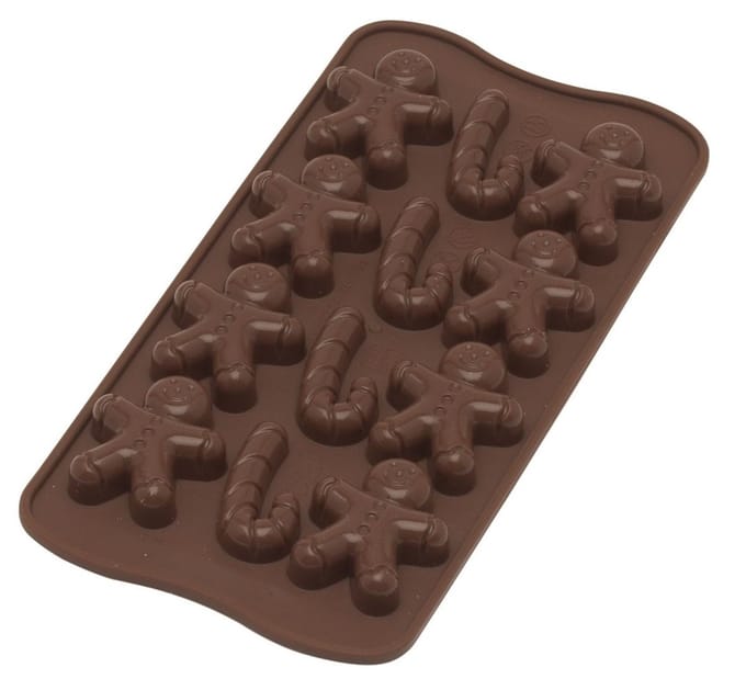 Siliconen Chocoladevorm "Mr. Ginger"