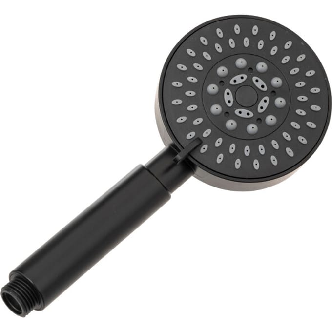 5Five® Handdouche 5 standen met Doucheslang zwart