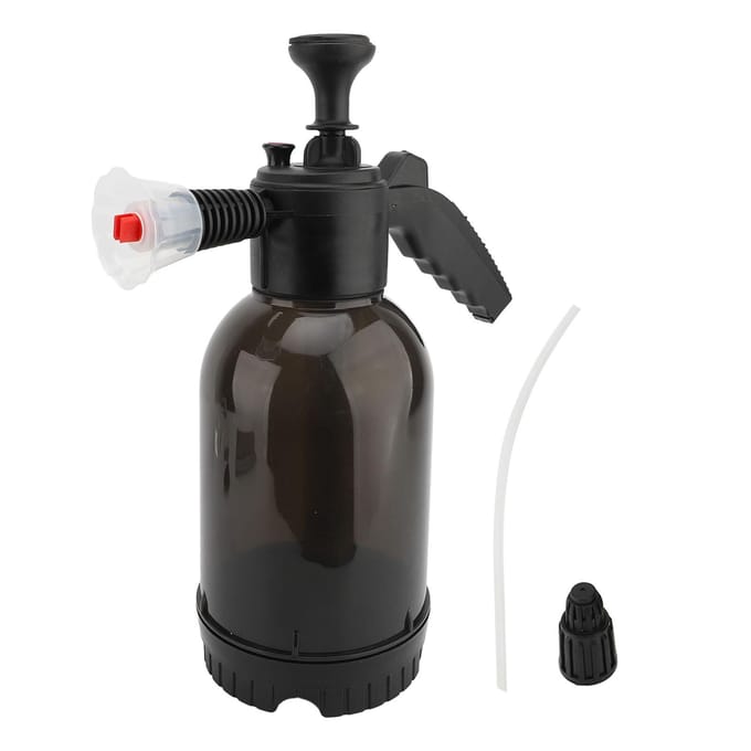 Pulvérisateur Mousseur Haute Pression 2L Multifonction Construction Robuste Pompe Mousseur pour Voiture Maison gray