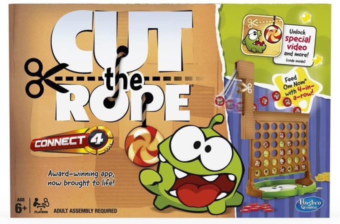 Hasbro CONNECT 4 CUT THE ROPE