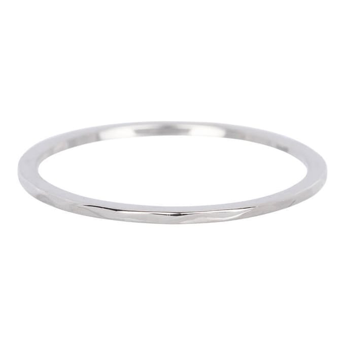iXXXi Jewelry - Vulring - Zilverkleurig - Wave - 1mm - maat 19