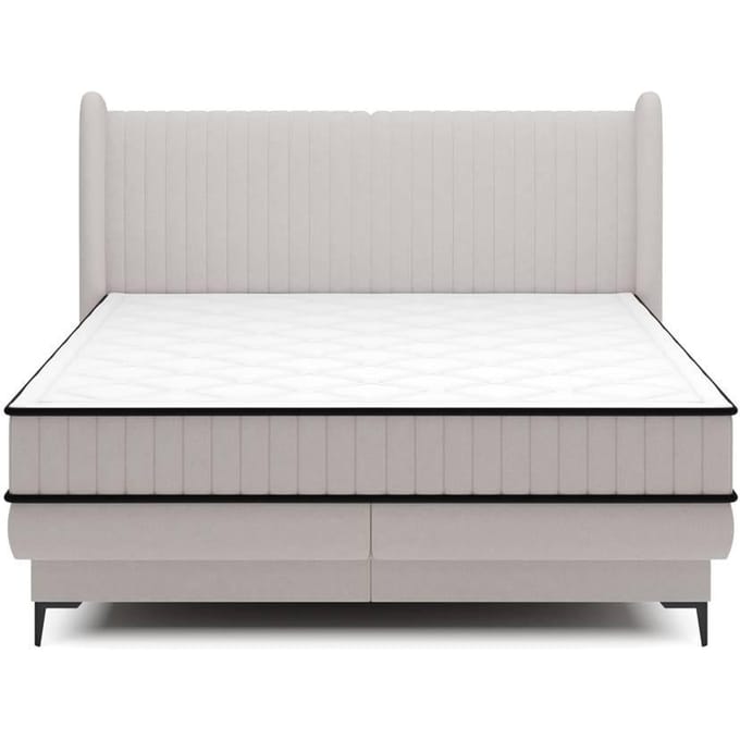 Boxspring Daccar velvet met opbergruimte 140 x 200 cm | Selsey Design