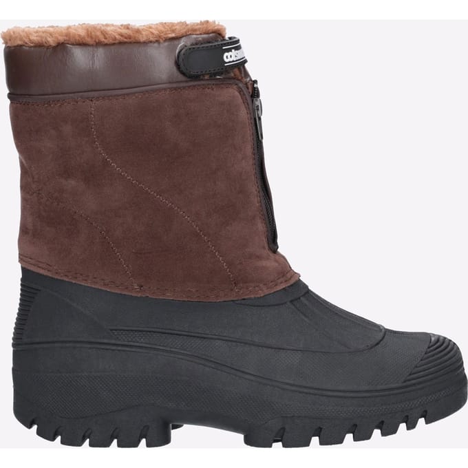 Cotswold Venture Synthetische Bruine Regenlaarzen