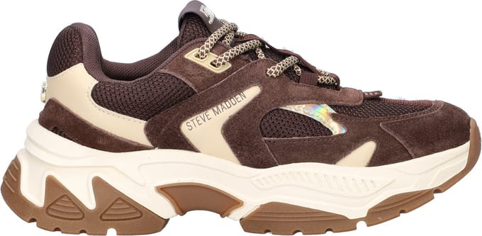 Steve Madden Ample Sneakers - Dames - Bruin - Maat 36