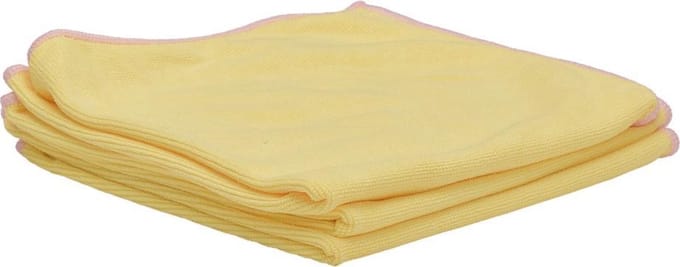 D&L Microvezeldoeken Super - 40 x 40cm - 3 Stuks - Geel