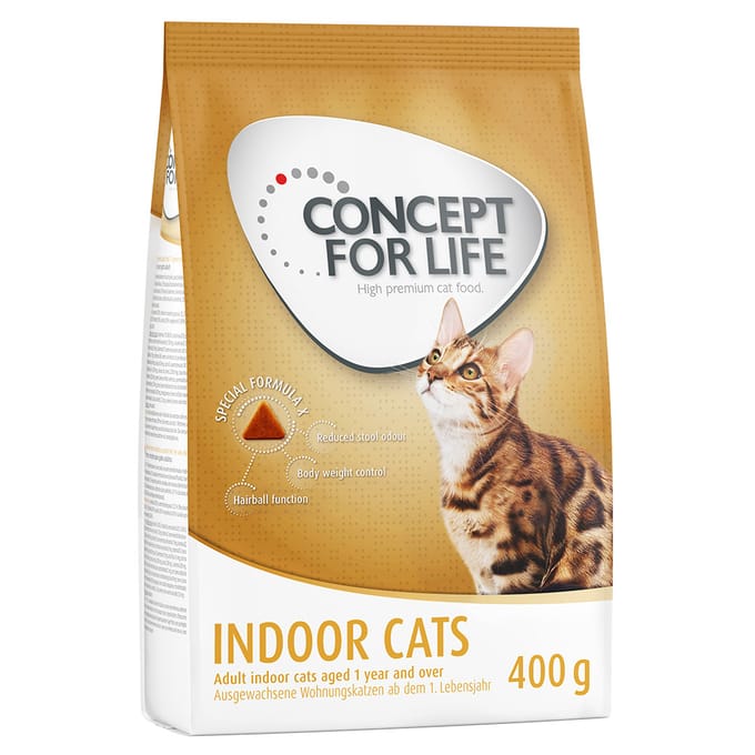 400g Indoor Cats Concept for Life Kattenvoer